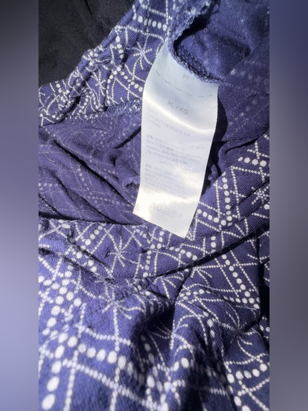 Soma Pajama Set XL Long Tank & Pants Soft Modal Lounge Sleepwear - Picture 9 of 9